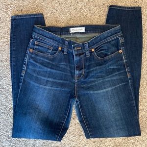 Madewell skinny jeans size 27